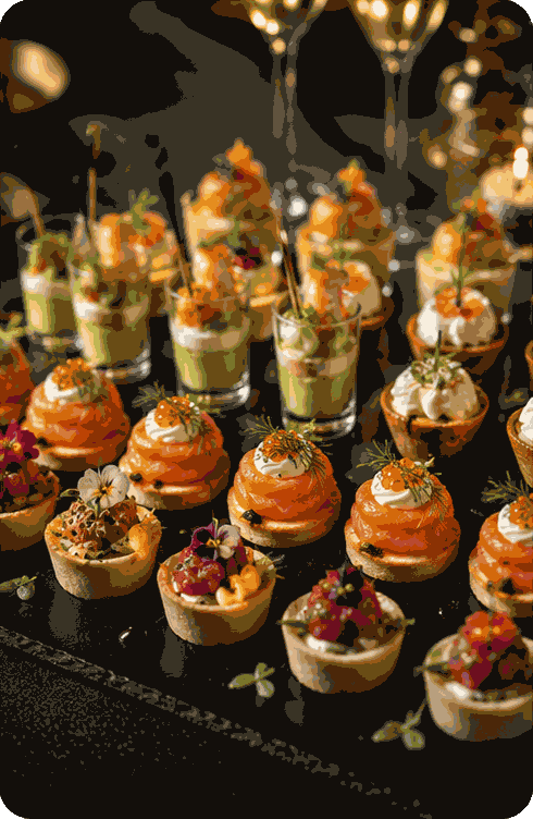 Cocktails et bouchées NEOX Traiteur