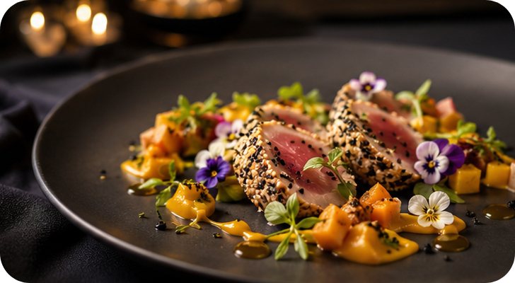 Dressage gastronomique NEOX